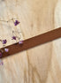 Flachleder 5mm Cognac ca. 50cm