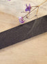 Flat leather 15 mm Trend dark brown approximately 50 cm