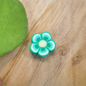Polymeer bloem groen