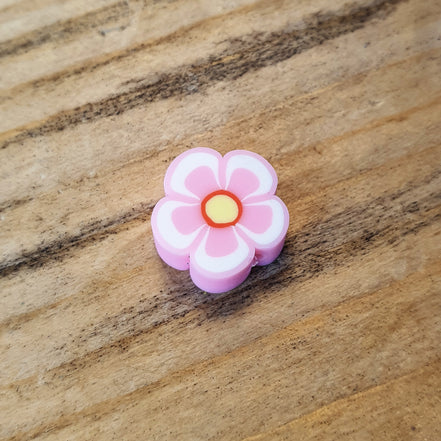 Polymer flower light pink