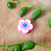 Polymer flower pink