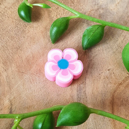 Polymer flower pink
