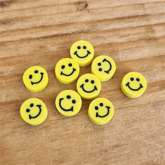 Polymeer smiley geel