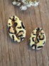Printed kauri schelpje panter