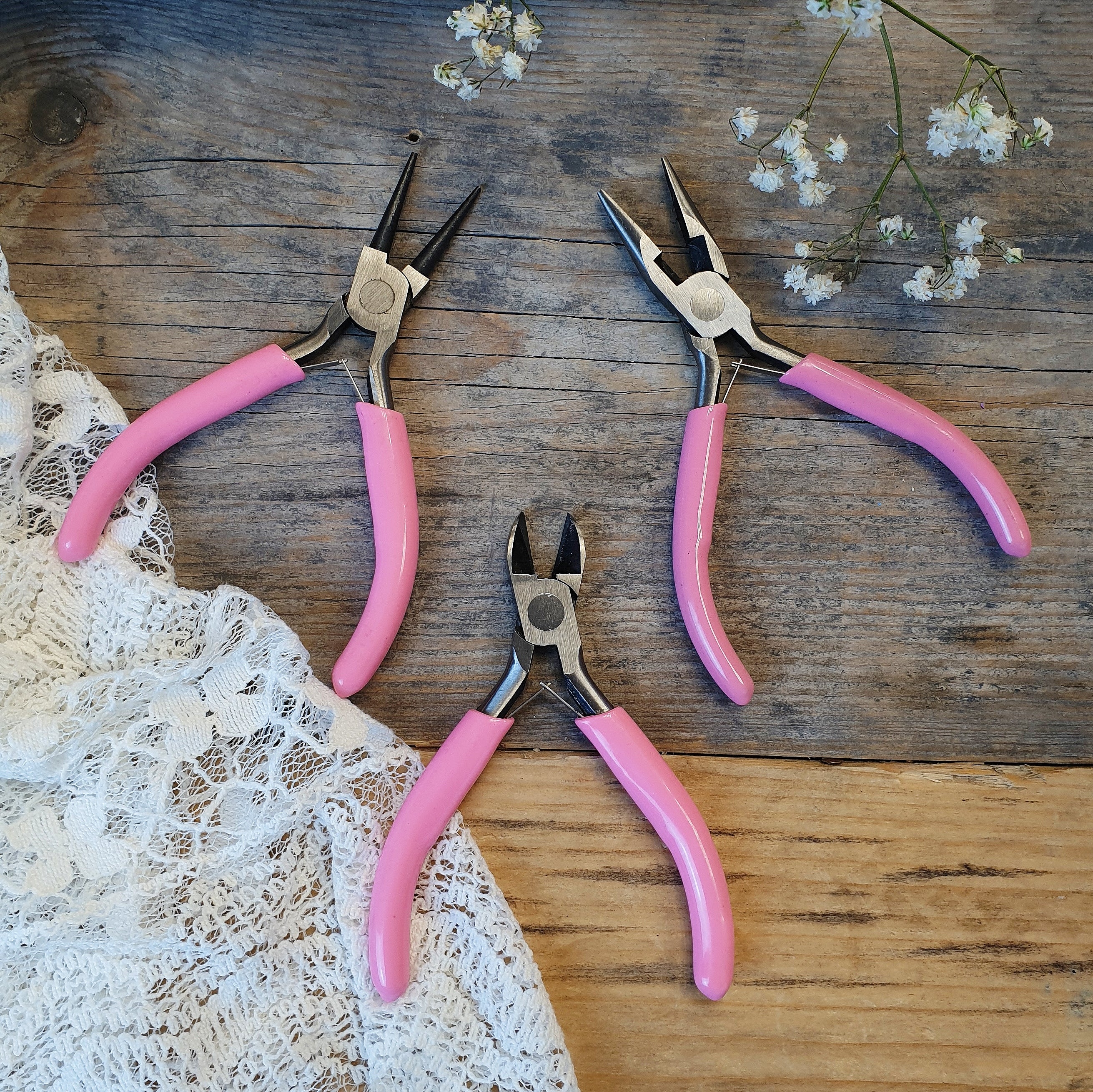 Zangen-Set rosa