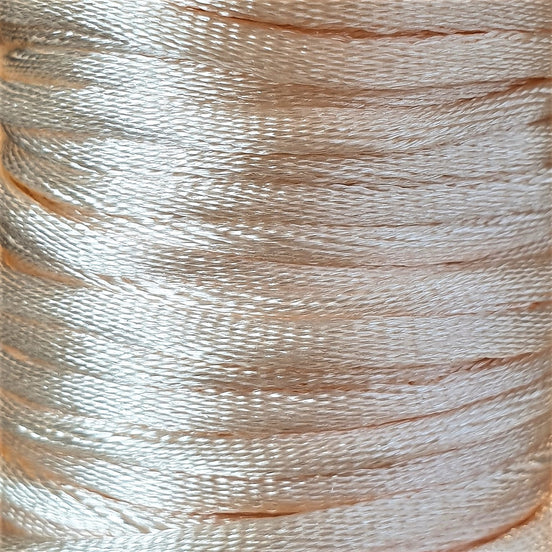 Satinkordel Creme 5 Meter