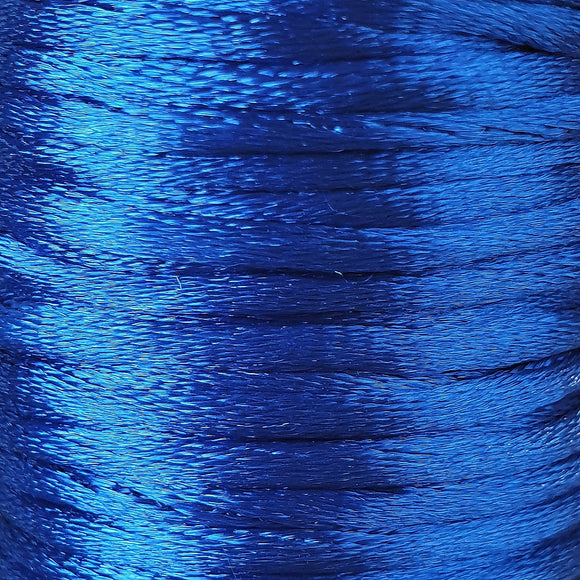 Satijnkoord donkerblauw 5 meter