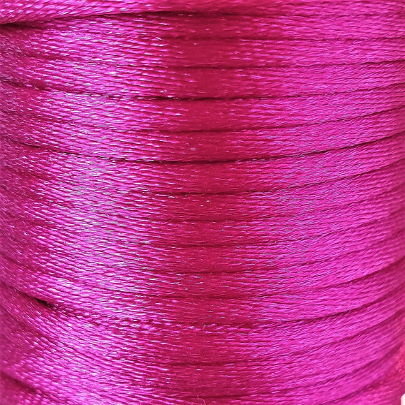 Satijnkoord fuchsia 5 meter