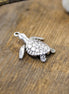DQ silver turtle charm