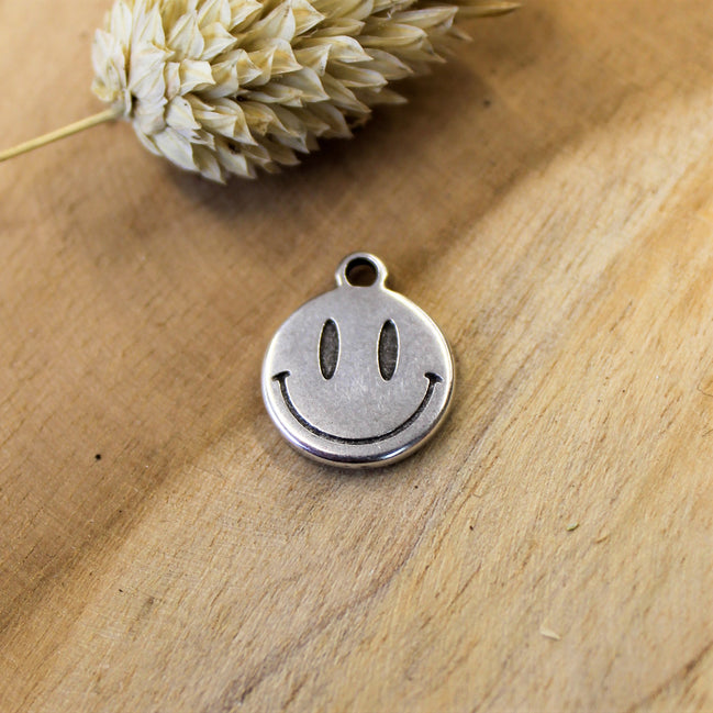 Bedel DQ zilver smiley