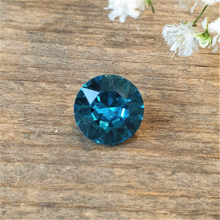 Swarovski point stone Blue zircon
