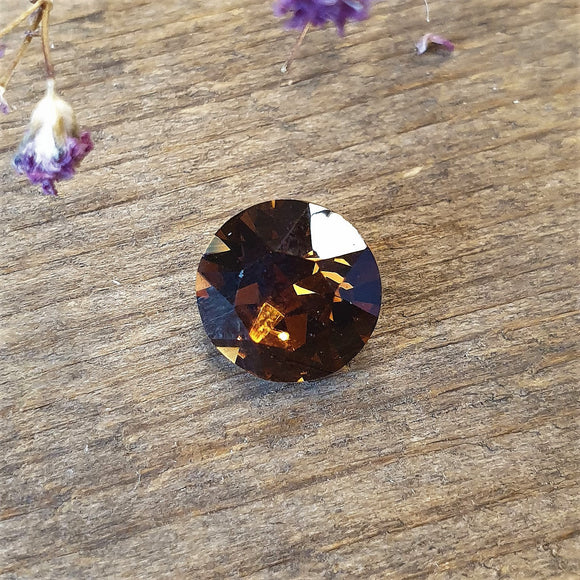 Swarovski puntsteen Smoked topaz
