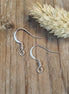 DQ silver fish hook per pair